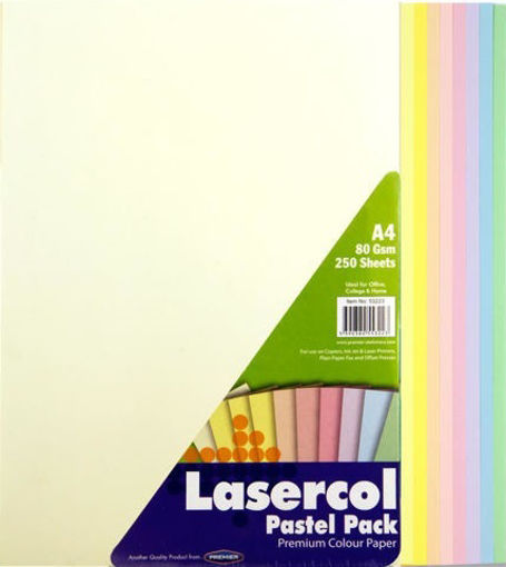 Picture of A4 ASSORTED PASTEL PAPER X100